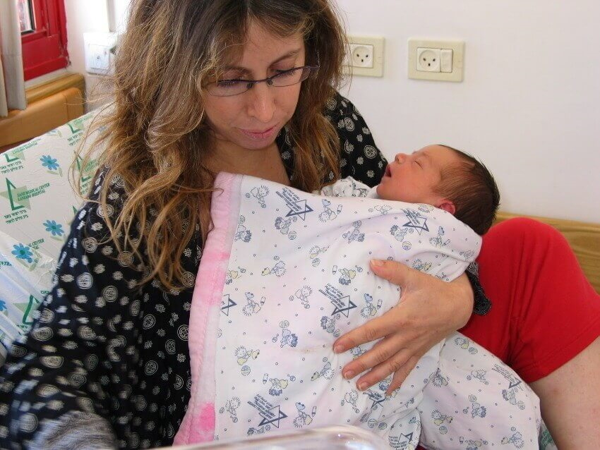 אמא אשמה ותינוק